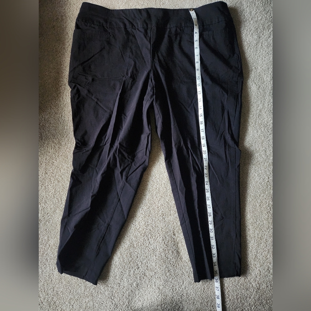 CJ Banks Black Signature Slimming Pants Size 20W